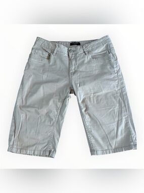 Sublevel Beige Casual Summer Bermuda Shorts - Size S